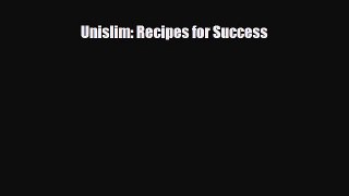 [PDF] Unislim: Recipes for Success Download Full Ebook