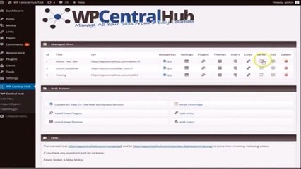 WP Central Hub 2.0 - 25 Sites License Review & Bonus as TrafficFusion!