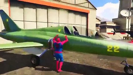 Spiderman Cartoon with Lightning McQueen Video for children & Kids Nursery Rhymes Part 4