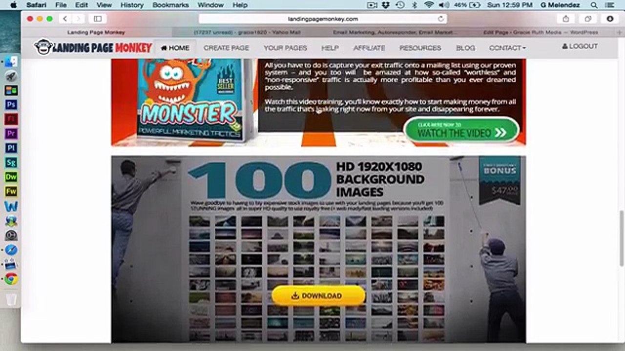 Easy  Landing Page Monkey Tutorial