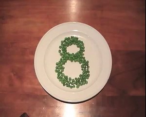Stop-Motion Countdown Leader using Peas.