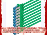 3m - verde - 10 piezas - CAT6 Ethernet LAN cable de red SET | 10 / 100 / 1000 / 10000 / Mbit