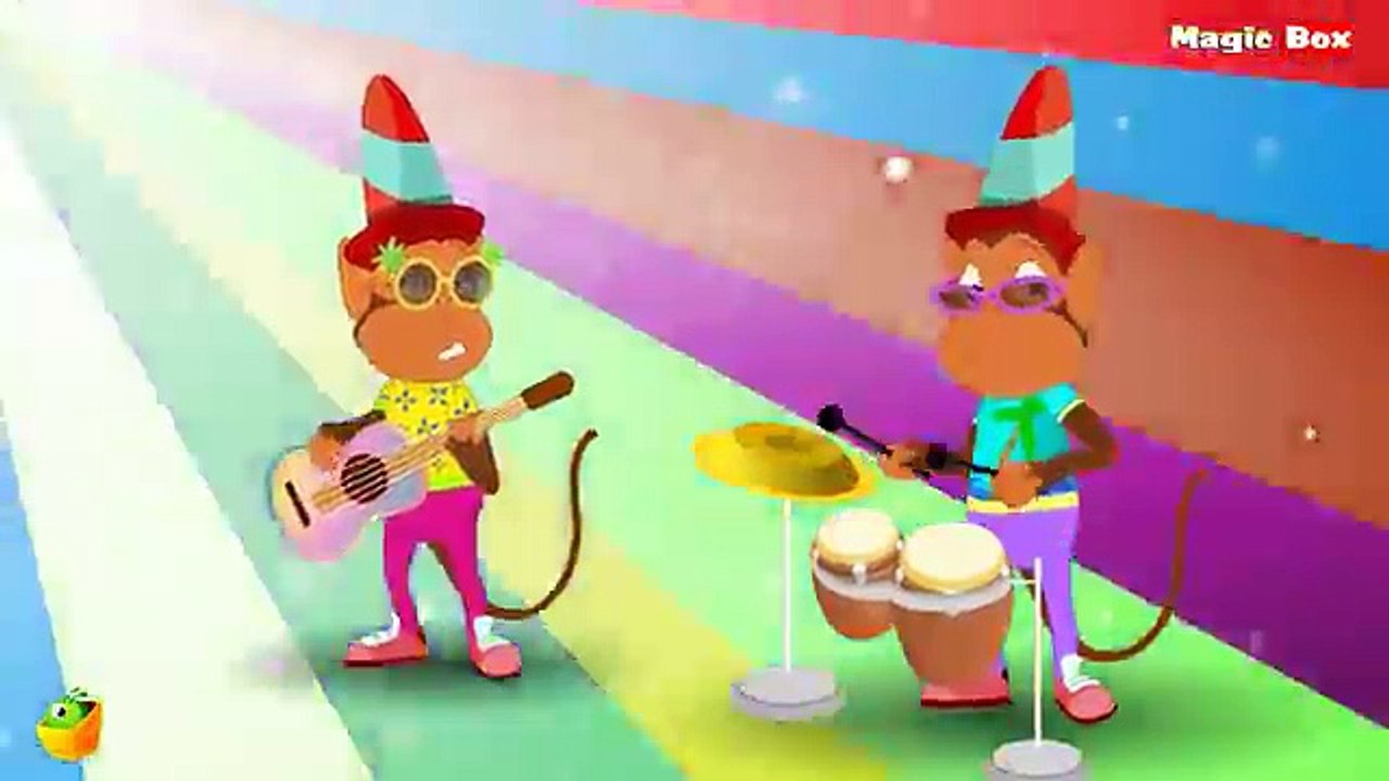 Top 50 Hit Songs - 50+ Mins - Popular Collection Of Animated English Nursery Rhymes in HD For Kids
