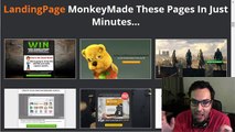 Landing Page Monkey Review & Bonus | STOP AND WATCH