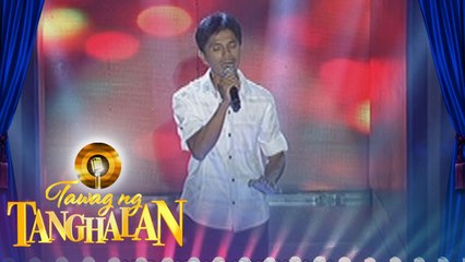Tawag ng Tanghalan: Rodolfo Loria - "Isusumbong Kita Sa Diyos"