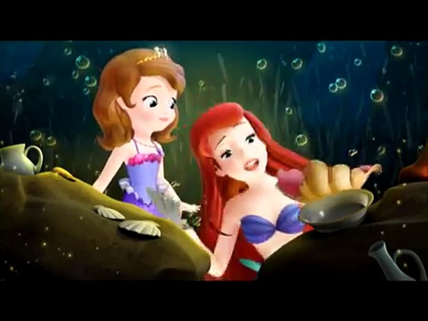 ちいさなプリンセス ソフィア にんぎょの ともだち アリエル登場 Dailymotion Video