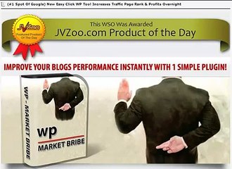 WP Market Bribe - Get New Easy Click WP Tool