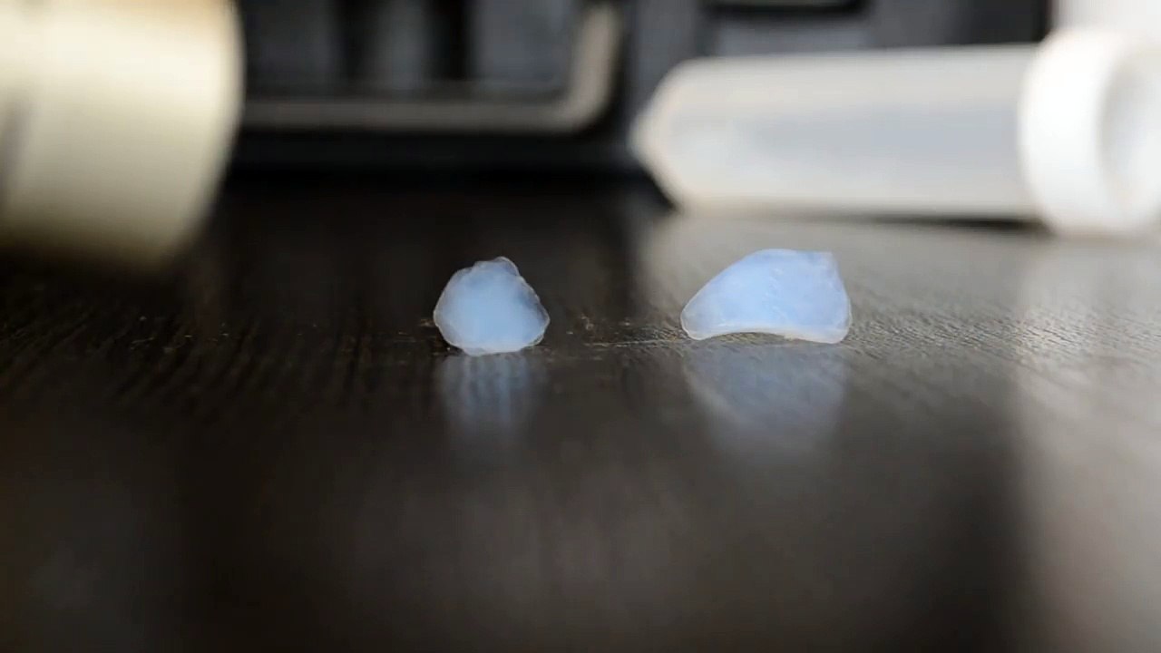 The sound of aerogel