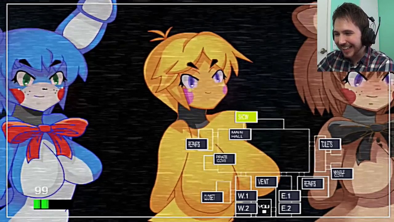 DEATH BY MULTIPLE BOOBIES! - Five Nights at Freddys Sexy Anime Definitive Edition