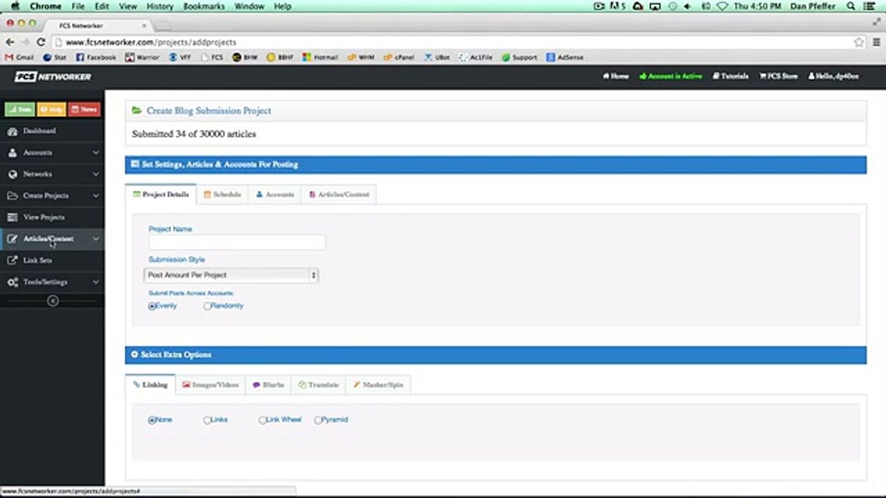 FCS Networker Auto-Linking