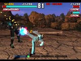 Tekken 3 Tekken Force Mode Hwoarang  - STAGE 2 __  PS1 Gameplay