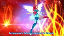 winx club transformation bloomix lyrics parole française french