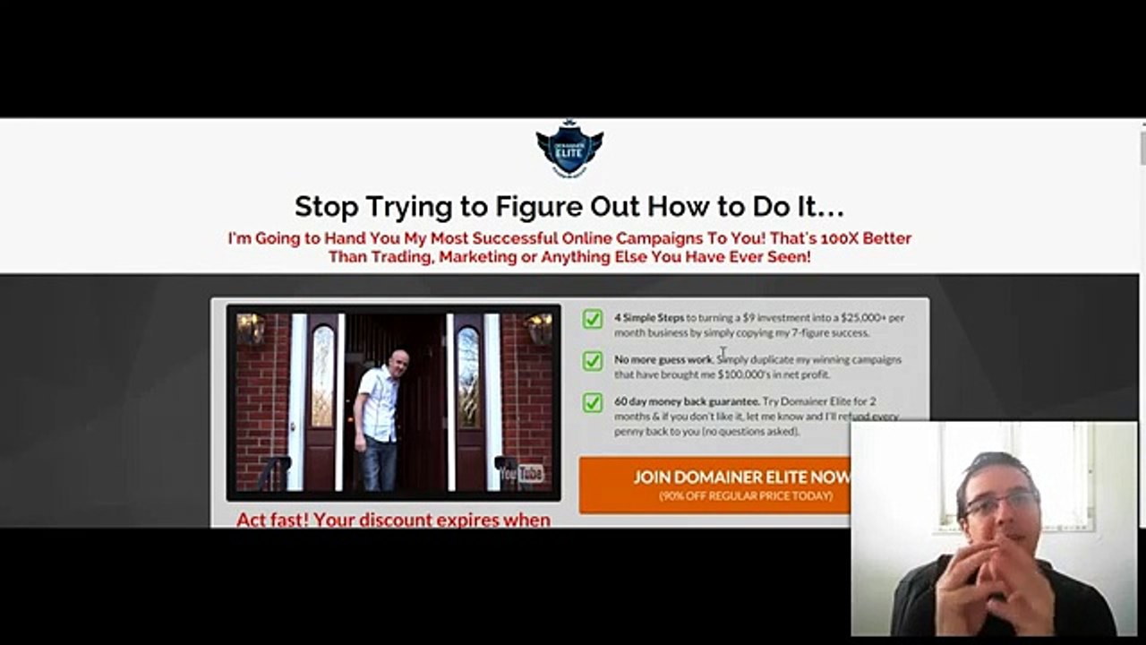 How To Make Big Money Flipping Domain Names-Domainer elite