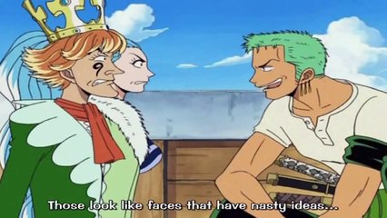 One Piece Funny Moment Nami hits Zoro