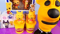 Play Doh Winnie The Pooh And Tigger Toy Set Disney Mystery Minis Toy Opening Play Dough Surprise Egg