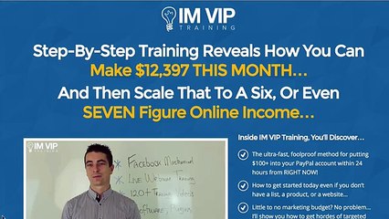 IM VIP Training interview with Kevin Fahey