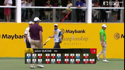 Julien Quesne  - 3e tour au Maybank Open