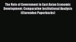Download The Role of Government in East Asian Economic Development: Comparative Institutional