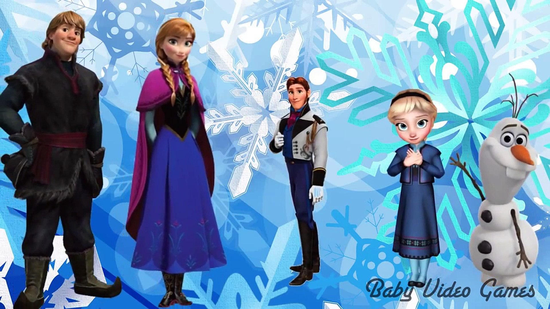 ⁣Frozen Cartoon Songs Nursery Rhymes Finger Family Frozen Nursery Rhymes Cartoon Songs for Children