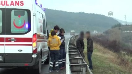 Aşırı Alkolden Yol Kenarında Sızıp Kaldılar