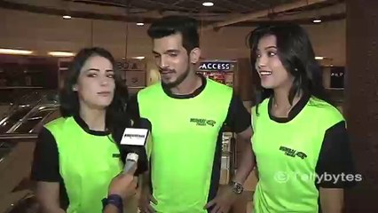 Arjun, Radhika, Smriti and other Mumbai Tigers at Edward Maya concert