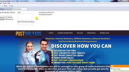 How To Setup Your Facebook Group Auto Poster Software