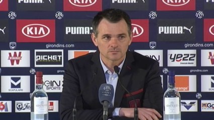 Conférence - Willy Sagnol et Claude Puel au micro