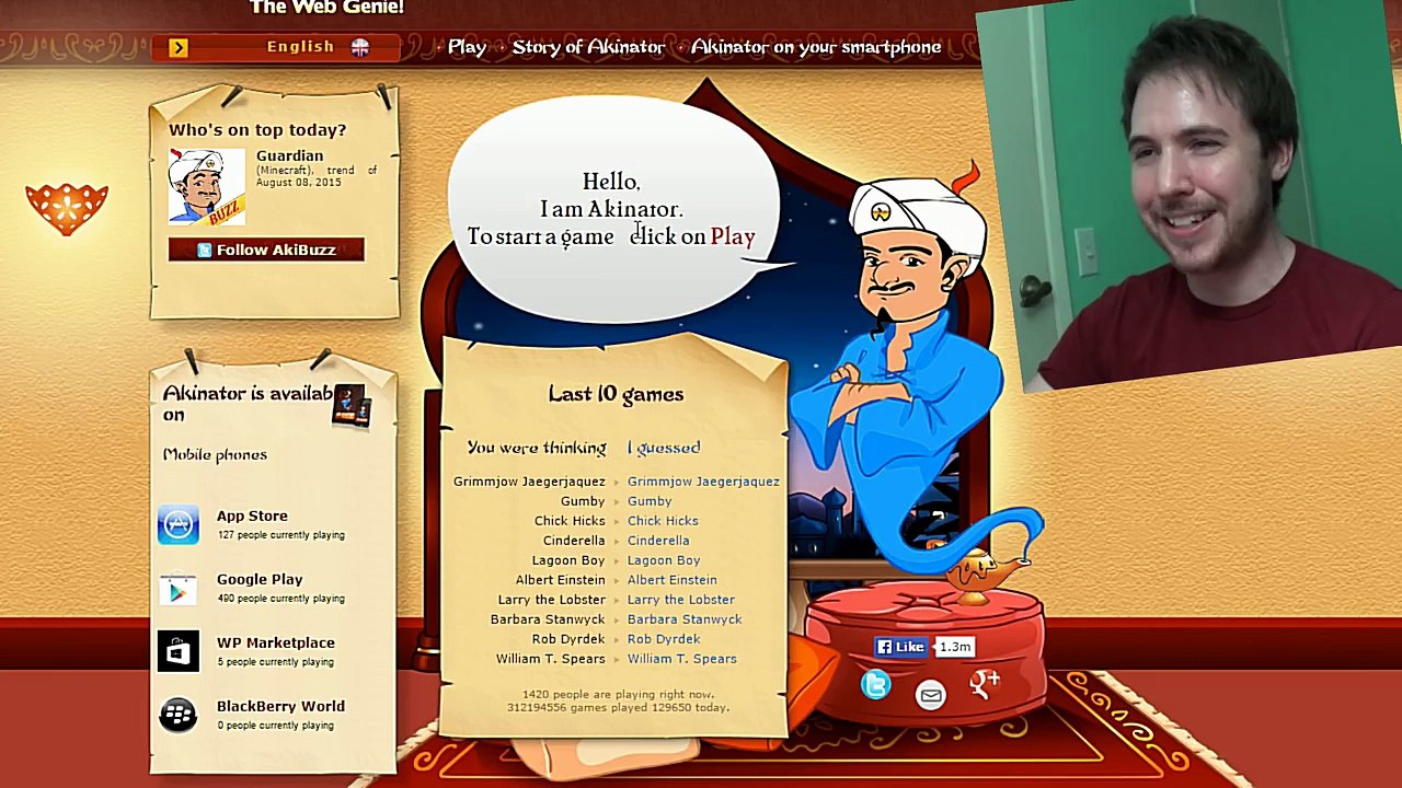 LOST PAUSE VS. THE AKINATOR - Plus Anime Extras