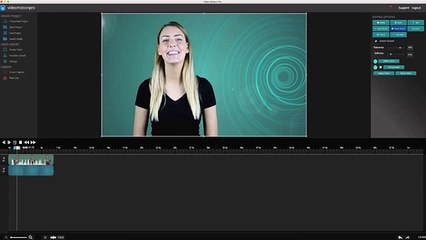 Editing GreenScreen VideoMotionPro