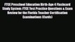 PDF FTCE Preschool Education Birth-Age 4 Flashcard Study System: FTCE Test Practice Questions