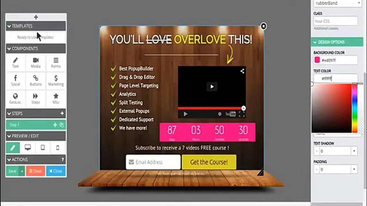 EngagiFire Review Demo - Increase Conversions With High Converting Pop Ups