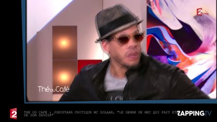 Thé ou café : JoeyStarr se moque ouvertement de MC Solaar (vidéo)