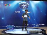 [Vietnam Idol 2012] Phước Tấn - Hát kết hợp nhảy hiphop hài hước