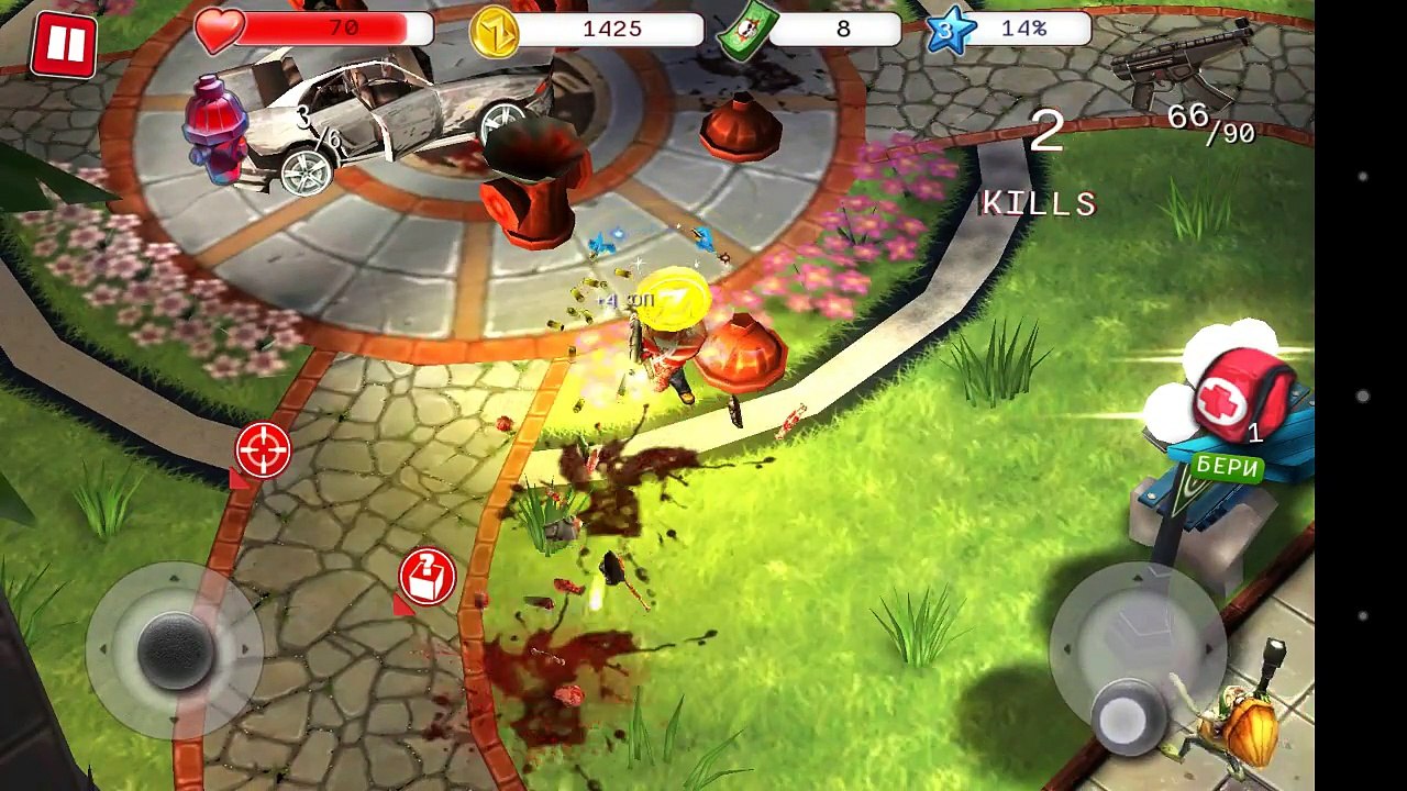 Android Sony Xperia Z2 Gameplay Zombiewood part 2