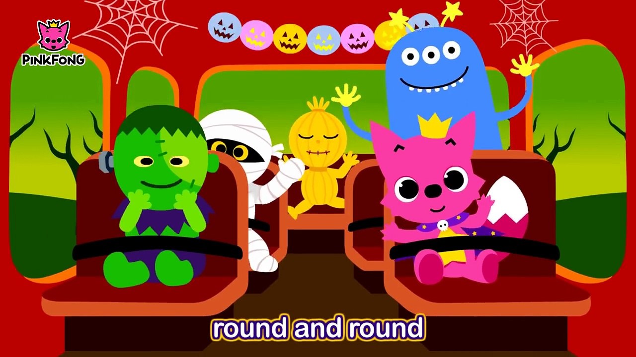 The Spooky Bus Halloween Songs PINKFONG Songs for Children – Видео ...