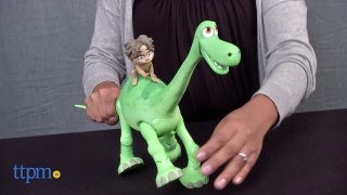 The Good Dinosaur Animated Talking Arlo with Spot from The Disney Store