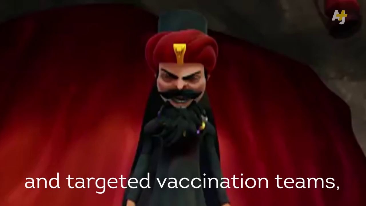 Polio – Burka Avenger - Cartoon