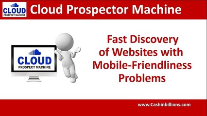 Download Video: Cloud Prospector Machine Software Review | Cloud Prospector Machine | SaaS Applications