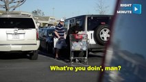 Grocery Theft Prank Takes Unexpected Turn