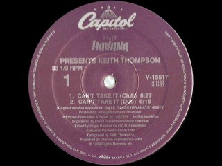 KEITH THOMPSON   CAN T TAKE IT (DUB)