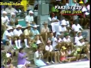 Fastest batting of imran khan in his carier