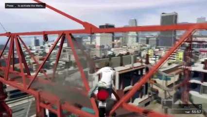 GTA 5 Stunt Fails Funny Moments