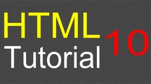HTML Tutorial for Beginners - 10 - One-line text box