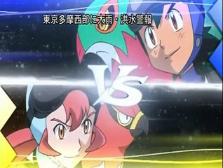 28 Pokemon X and Y Episode 36 Ash Hawlucha VS Talonflame