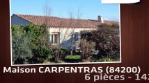 A vendre - Maison - CARPENTRAS (84200) - 6 pièces - 142m²