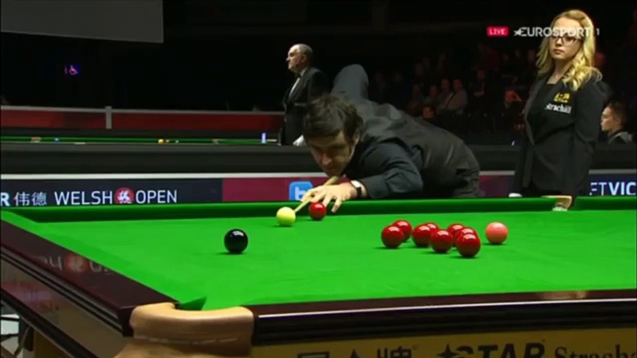 Ronnie O'Sullivan 146 v Barry Pinches Welsh Open 2016