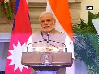 Modi lauds Nepal's democracy, says success depends on consensus (Part 1)