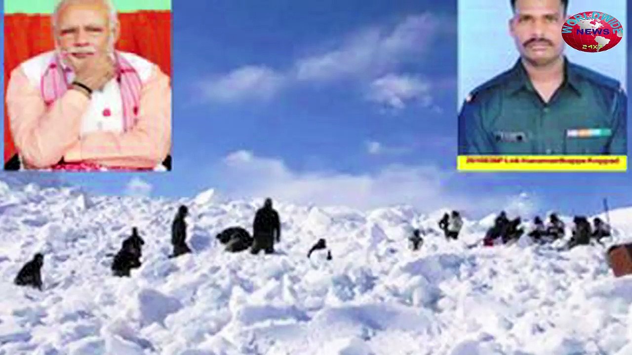 Indian Soldier Survives 5 Days Trapped Beneath 25-Foot Avalanche