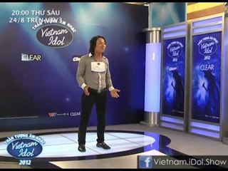 [Vietnam Idol 2012] Tô Mạnh Quân - Thí sinh nói ngọng làm NS Quốc Trung nổi giận
