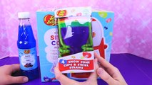 Candy Snow Cone Maker by Jelly Belly Yummy Ice Dessert Play Food Toy Review by DisneyCarToys